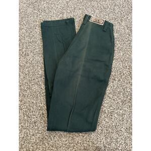 Vintage ROCKIES Jeans Womens 23 Green Rodeo Bareback Western High Waist